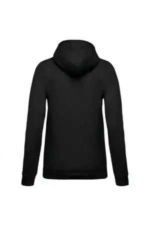 K473 ECO Damessweater met Capuchon Zwart