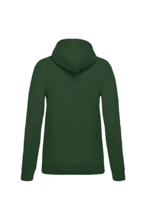 K473 ECO Damessweater met Capuchon Forest Green