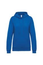K473 ECO Damessweater met Capuchon Light Royal Blue