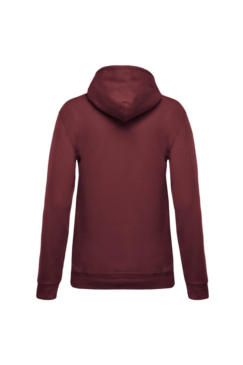 K473 ECO Damessweater met Capuchon Wine