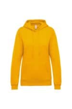 K473 ECO Damessweater met Capuchon Yellow