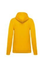 K473 ECO Damessweater met Capuchon Yellow