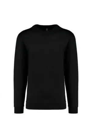 K474 Sweater Ronde Hals Zwart