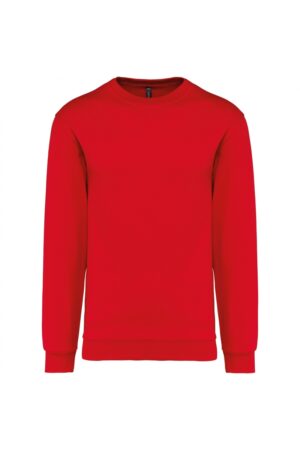 K474 Sweater Ronde Hals Rood