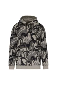 K476 Herensweater met Capuchon Grey Camouflage