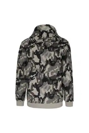 K476 Herensweater met Capuchon Grey Camouflage