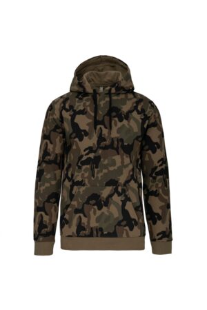 K476 Herensweater met Capuchon Olive Camouflage