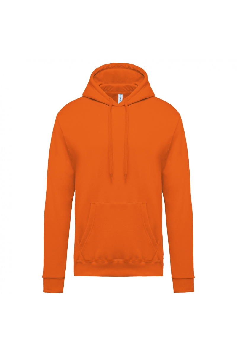 K476 Herensweater met Capuchon Orange