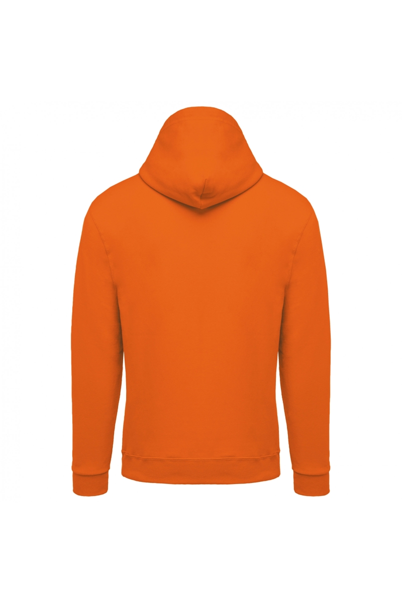 K476 Herensweater met Capuchon Orange