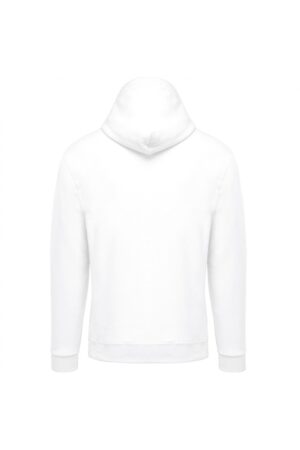 K476 Herensweater met Capuchon Wit
