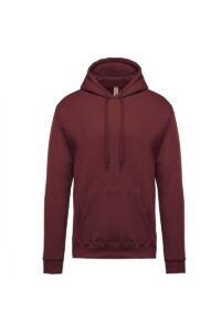 K476 Herensweater met Capuchon Wine