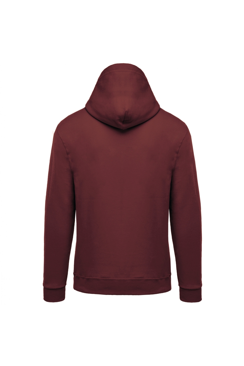 K476 Herensweater met Capuchon Wine