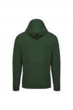 K477 Kindersweater met Capuchon Forest Green