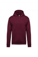 K477 Kindersweater met Capuchon Wine