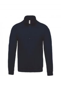 K478 Sweater Met Ritshals Navy