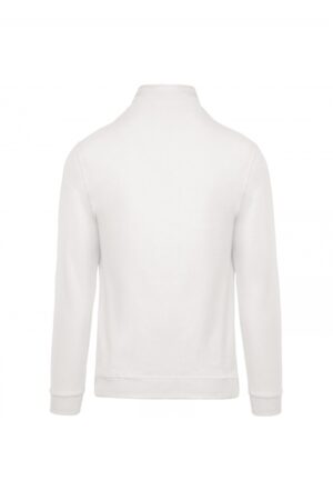 K478 Sweater Met Ritshals Wit