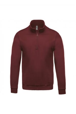 K478 Sweater Met Ritshals Wine