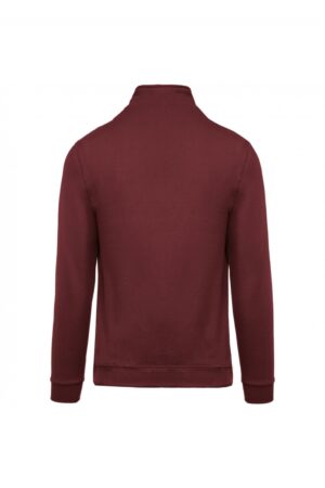 K478 Sweater Met Ritshals Wine