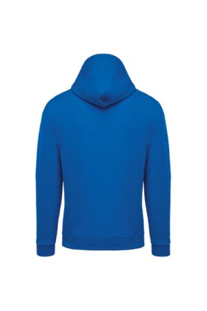 K479 Sweater met Rits en Capuchon Light Royal Blue