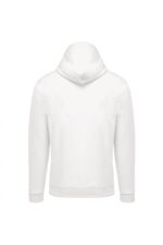 K479 Sweater met Rits en Capuchon White
