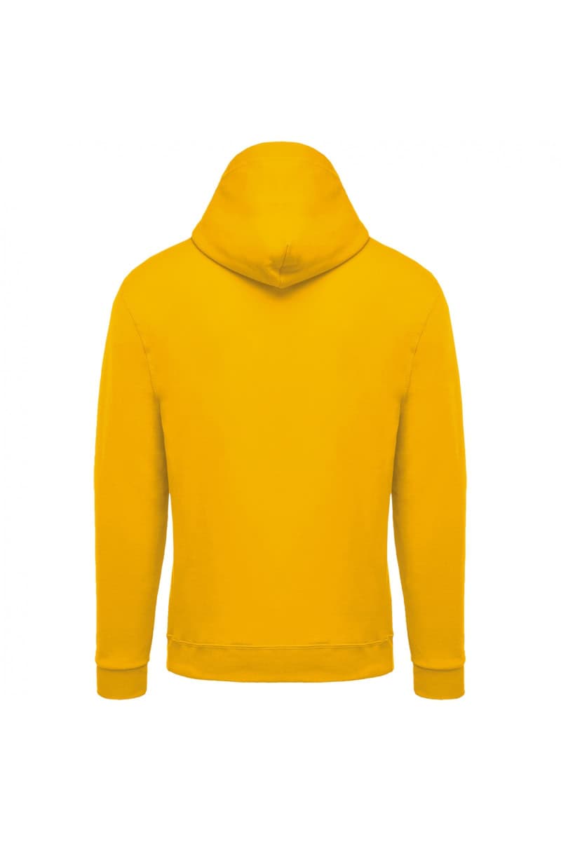 K479 Sweater met Rits en Capuchon Yellow