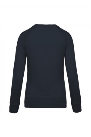 K481 Damessweater BIO Ronde Hals Raglanmouwen Navy