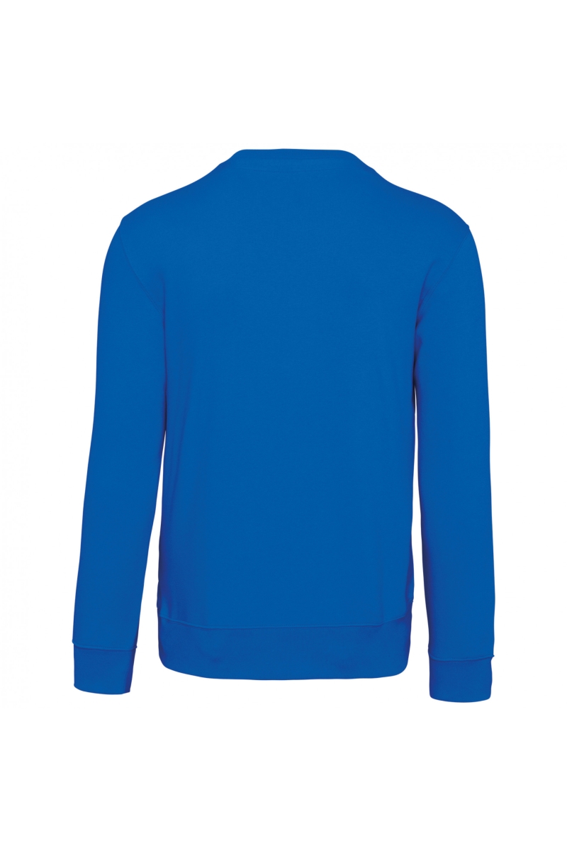 K488 Sweater Ronde Hals Light Royal Blue