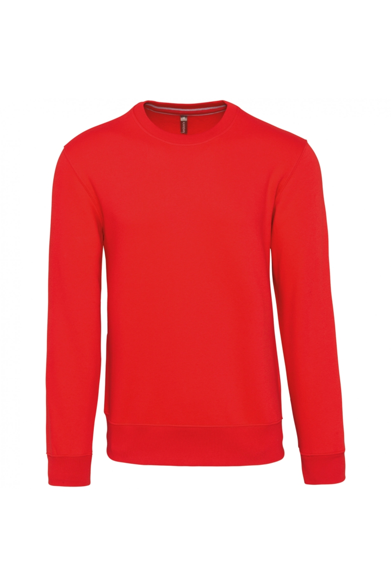 K488 Sweater Ronde Hals Rood