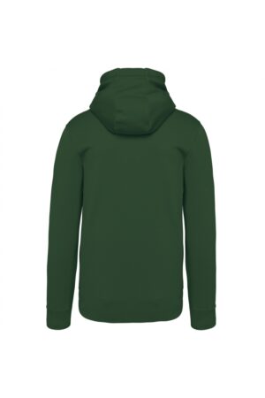 K489 Sweater met Capuchon Forest Green