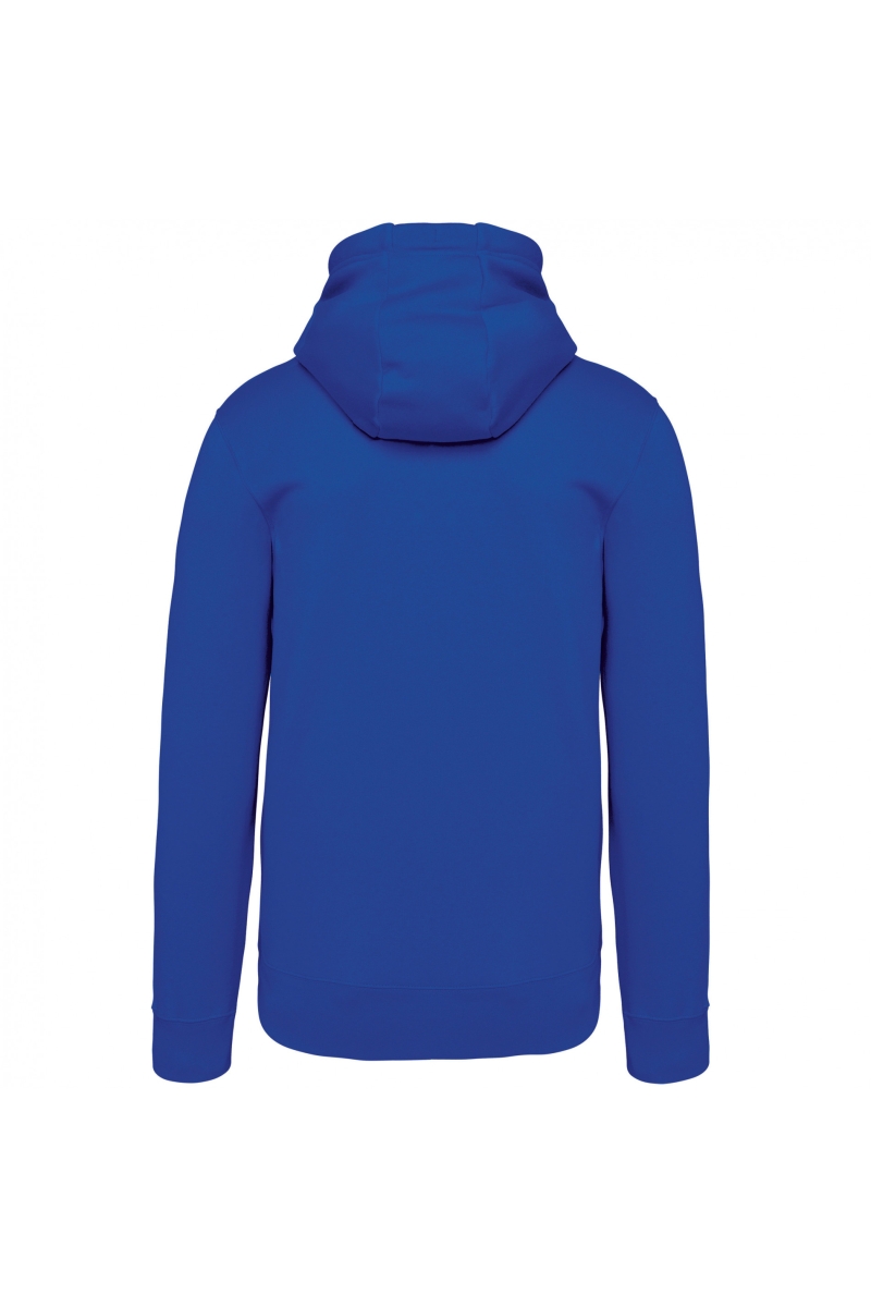 K489 Sweater met Capuchon Light Royal Blue