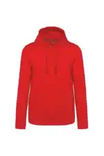 K489 Sweater met Capuchon Rood