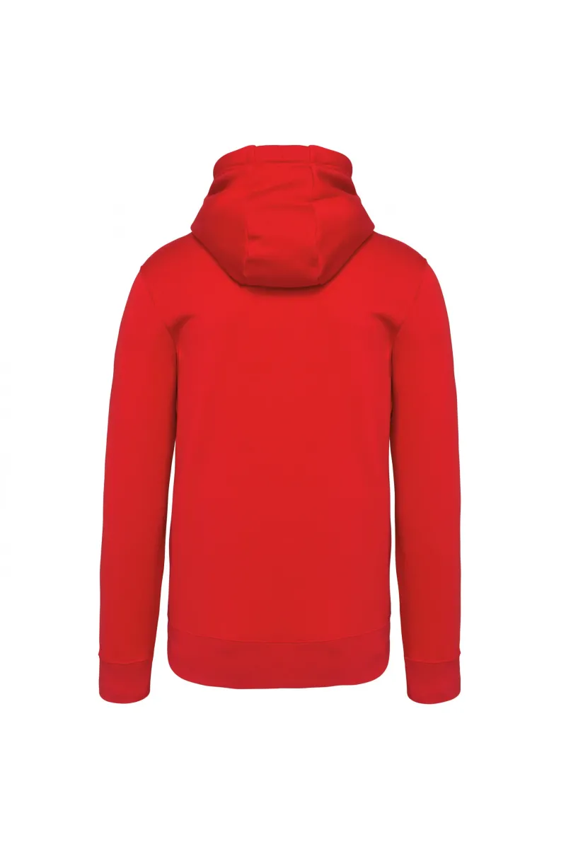 K489 Sweater met Capuchon Rood