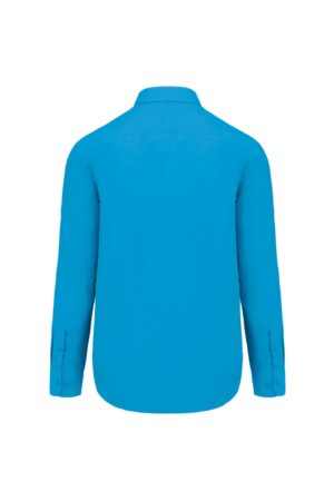 K545 - Jofrey - Herenoverhemd Lange Mouwen Bright Turquoise