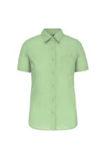 K548 - Judith Damesblouse Korte Mouwen Pistachio Green