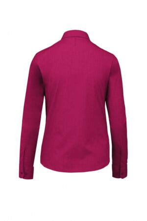 K549 Jessica - Damesblouse Lange Mouwen Fuchsia