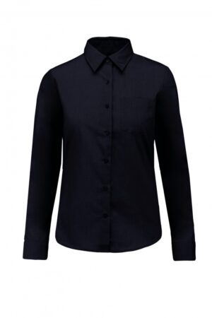 K549 Jessica - Damesblouse Lange Mouwen Navy