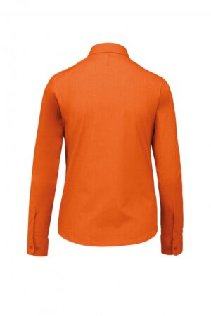 K549 Jessica - Damesblouse Lange Mouwen Oranje