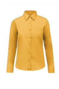 K549 Jessica - Damesblouse Lange Mouwen Yellow