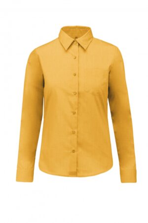 K549 Jessica - Damesblouse Lange Mouwen Yellow