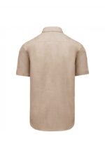 K551 Heren Overhemd Korte Mouwen Angora