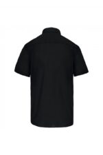 K551 Heren Overhemd Korte Mouwen Zwart
