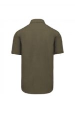 K551 Heren Overhemd Korte Mouwen Light khaki