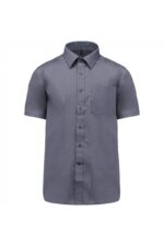 K551 Heren Overhemd Korte Mouwen Urban Grey