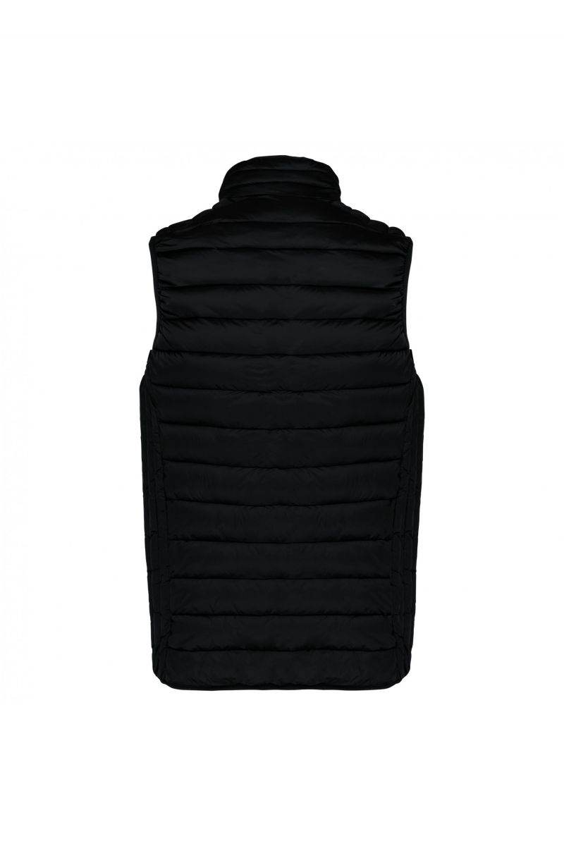 K6113 Men's Lightweight Sleeveless Down Jacket Black