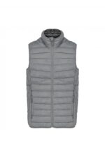 K6113 Men's Lightweight Sleeveless Down Jacket Marl Silver