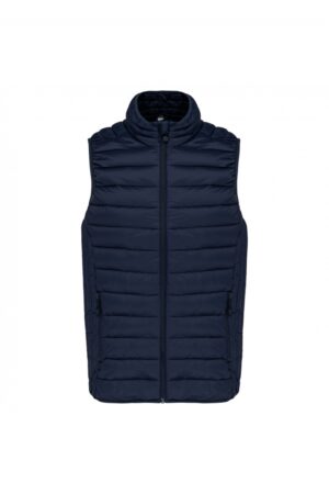 K6113 Men's Lightweight Sleeveless Down Jacket Navy