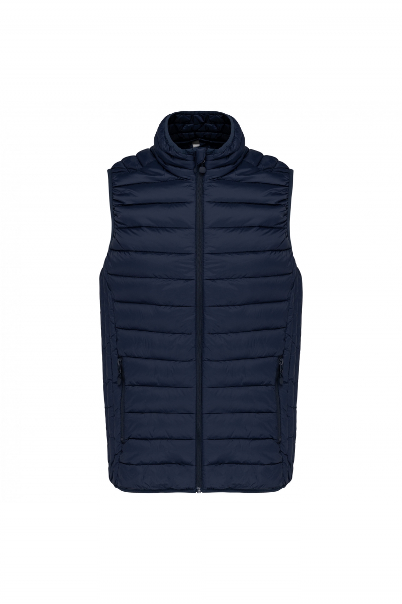 K6113 Men's Lightweight Sleeveless Down Jacket Navy