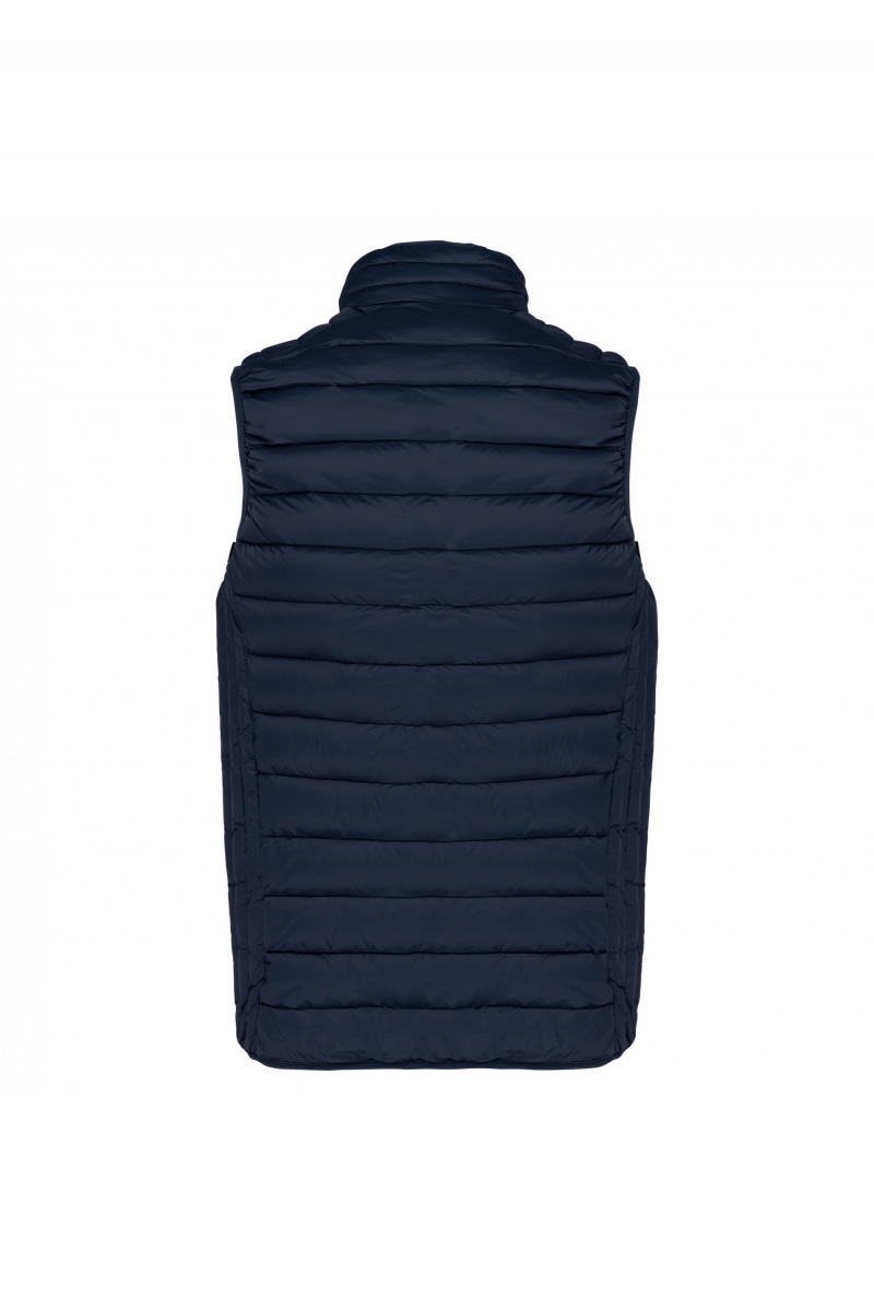 K6113 Men's Lightweight Sleeveless Down Jacket Navy