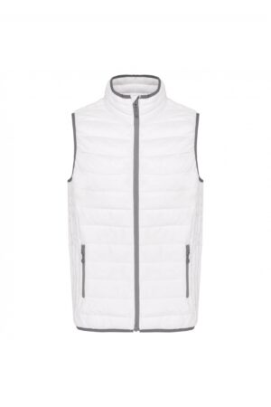 K6113 Men's Lightweight Sleeveless Down Jacket White