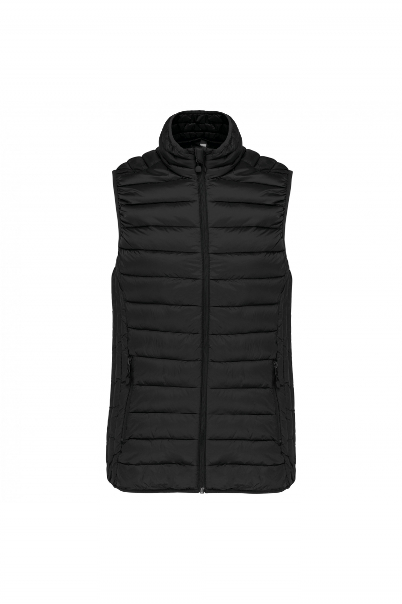 K6114 Ladies' Lightweight Sleeveless Down Jacket Black